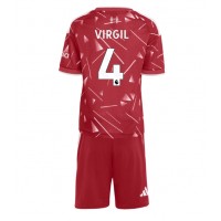 Liverpool Virgil van Dijk #4 Koti Peliasu Lasten 2026-27 Lyhythihainen (+ Lyhyet housut)